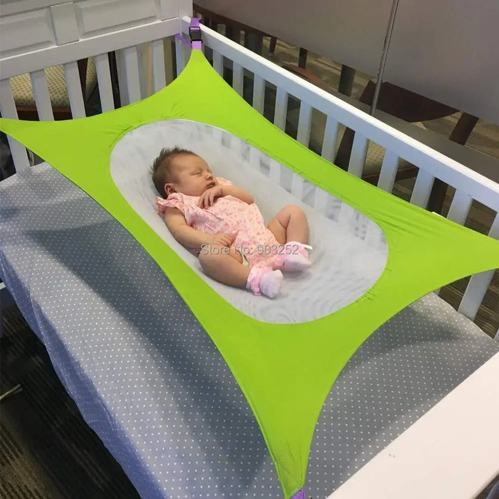 Большой размер, качественная детская безопасная кровать, дышащий и прочный материал, детский гамак, съемная переносная детская кроватка