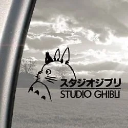 

Studio Ghibli Decal Sticker 20cm black x1