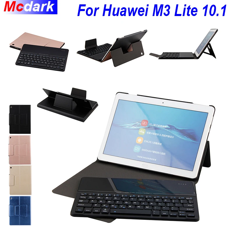 Кожаный чехол для планшета Huawei MediaPad M3 Lite 10 1 '' 2 в съемный беспроводной Wi Fi