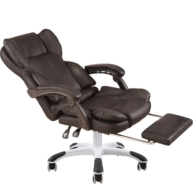 Best Offers Reclining Thicken Office Chair Sumptuous Lifted Swivel Chair with Footrest Massage Chair Creative Stitching PU Computer Chair Best Offers Reclining Thicken Office Chair Sumptuous Lifted Swivel Chair with Footrest Massage Chair Creative Stitching PU Computer Chair