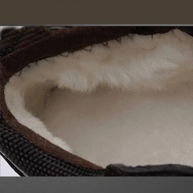 Мужская зимняя обувь теплые удобные модные зимние Ботинки Martin из натуральной