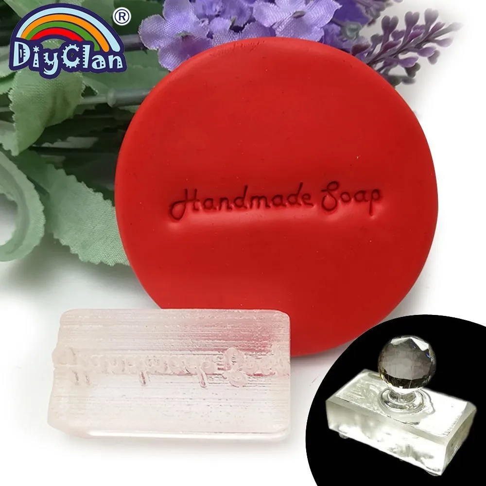 

Handmade Natural Soap Making Stamp Diy Handmade Soap Organic Glass Resin Soap Seal Acrylic Chapters Custom Z0190HS