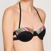 Koton женский черный Бикини Топ 7YAK89462BM