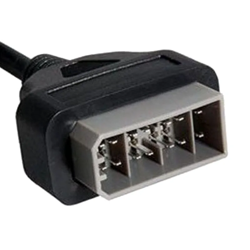 Для Nissan 14 Pin To 16 Pin кабель Obd Ii диагностический интерфейс 14 Pin To Obd2 16 Pin адаптер работает для авто автомобилей