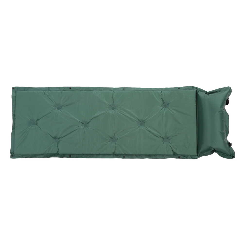 

TOMSHOO Thick Automatic Inflatable Mattress Outdoor Camping Mat Self-Inflating Tent Mat Beach Picnic Air Mattress with Pillow