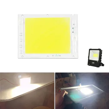 

CLAITE 50W LED COB Chip AC190-240V Light Smart IC Driver DIY For Waterproof Outdoor Floodlight Spotlight Warm White light