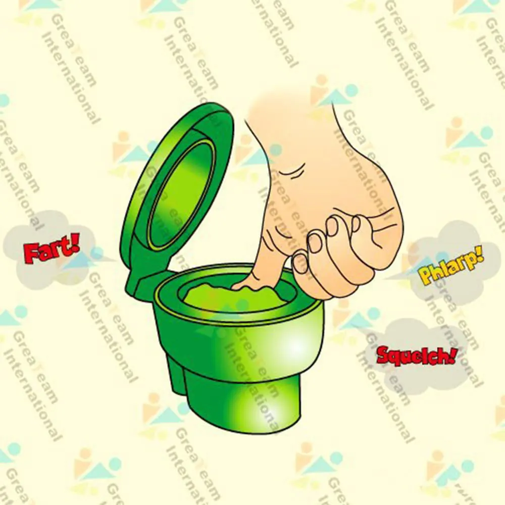 Fart Mud Toy April трюки дурака Силиконовые Хэллоуин забавные подарки приколы и практические анекдоты Slime Fart Mud Patty обманные игрушки