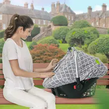 Multi-Применение Зонт Грудное вскармливание Обложка решетки Уход Обложка детский тент чехол для коляски детские автомобильные сиденья для новорожденных