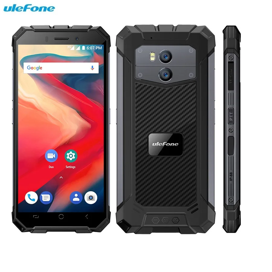 

Ulefone Armor X2 3G Smartphone 5.5 inch Android 8.1 MT6580 Quad-core 2GB RAM 16GB ROM 13.0MP + 5.0MP Fingerprint Mobile Phone