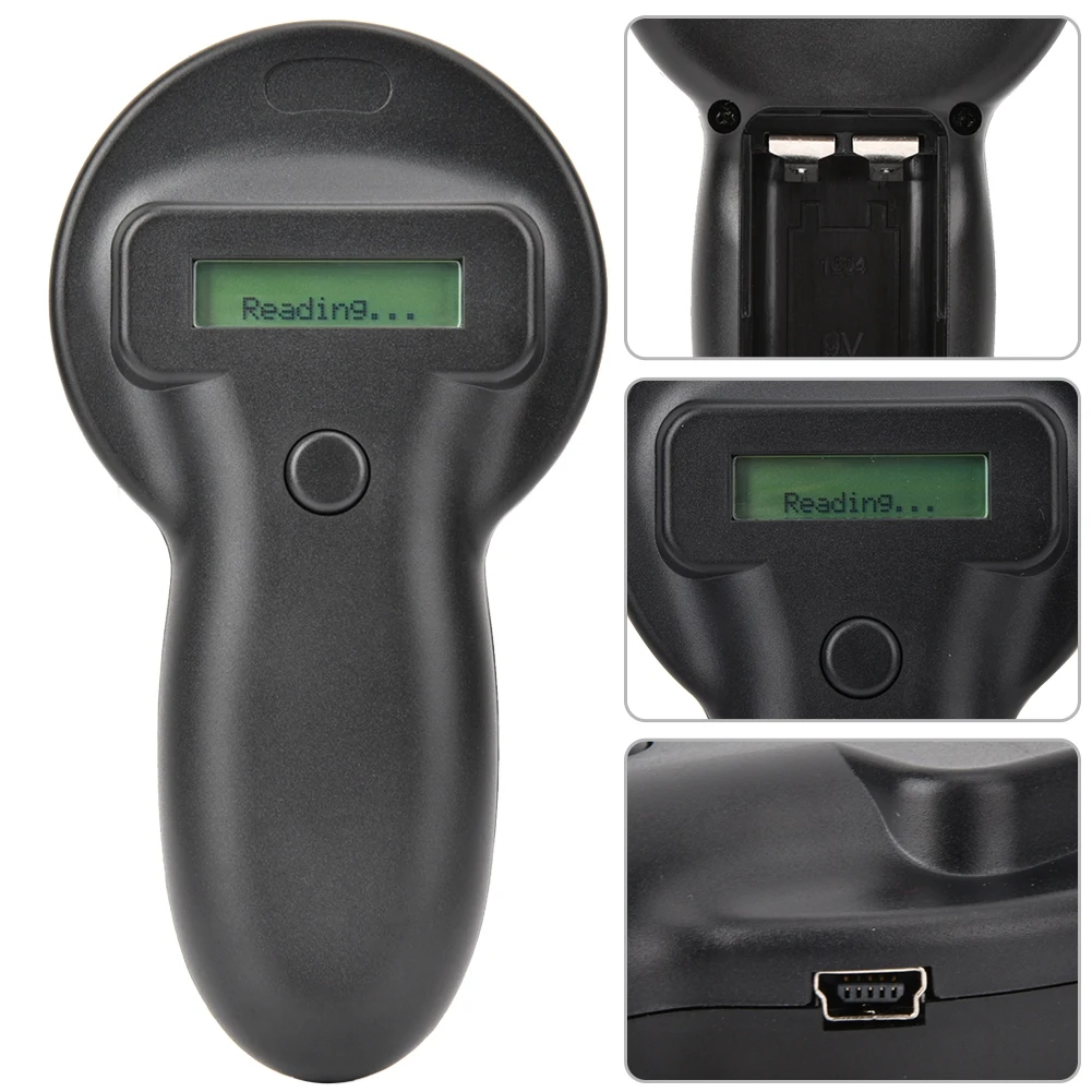 WS250 Rfid считыватель ушных бирок портативный микрочип для домашних животных сканер