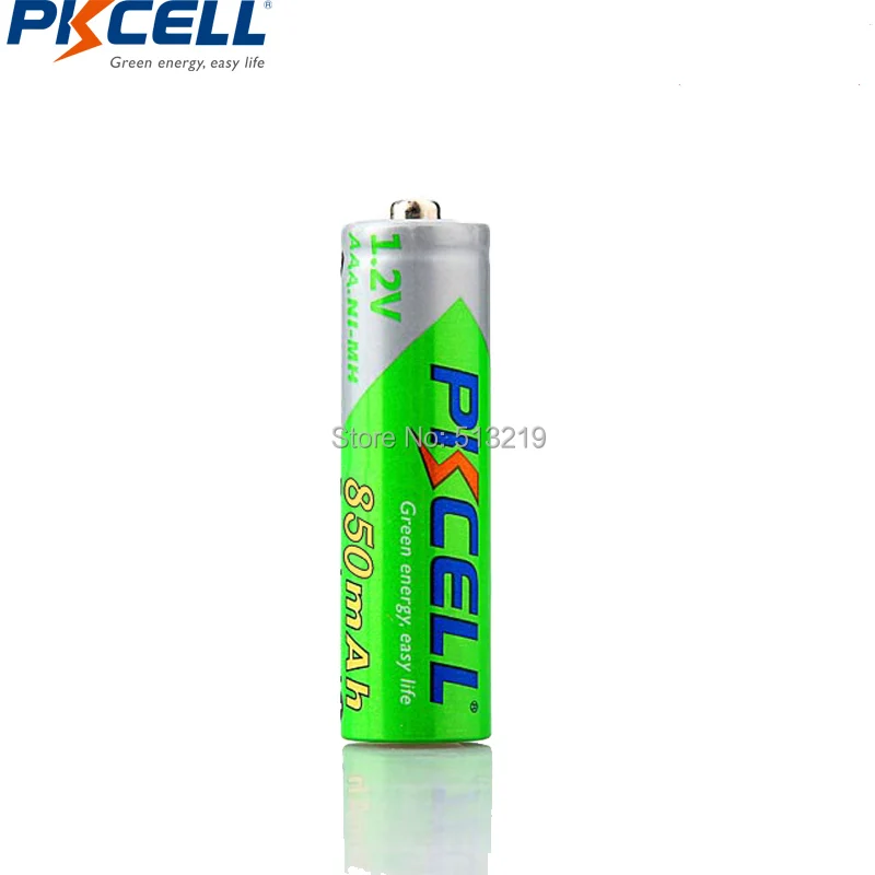 12 шт/карты батарейки PKCELL aaa 850mah 12.v NIMH перезаряжаемые AAA батареи упакованы с AA/AAA