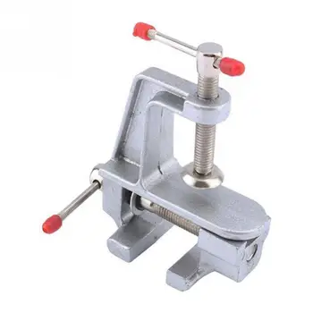 

30mm Mini Aluminum Miniature Small Jewelers Hobby Clamp On Table Vise Tool Vice