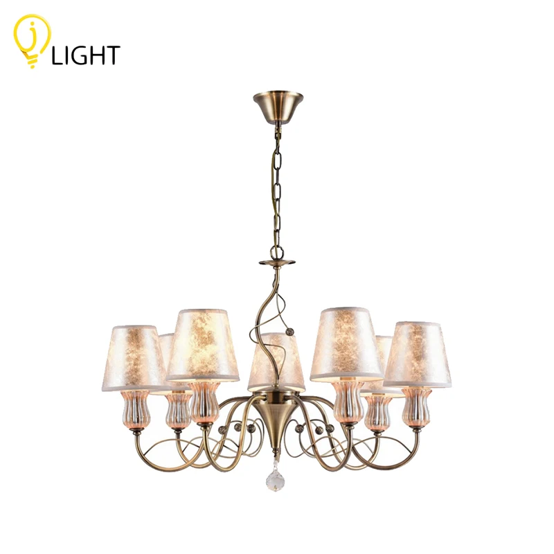 Люстра J-LIGHT Julia 1191/7 бронзовый | Лампы и освещение