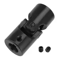 Raccord de Joint universel 12mm OD 24mm | Modèle bricolage, couplage d'arbre à moteur U identification de coupleur de joint 12mm OD 24mm, accessoires de raccord d'arbre moteur