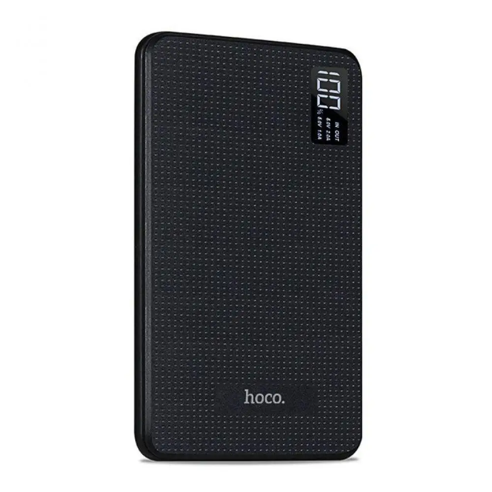 HOCO внешний аккумулятор 30000 мАч Зарядное устройство Быстрая зарядка 3 USB выход