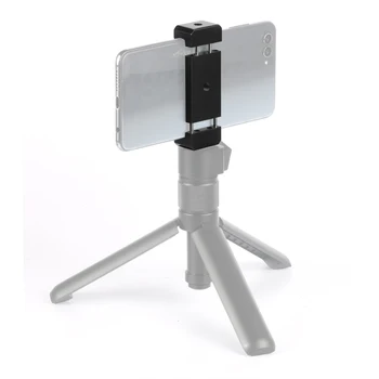 

Unique 2x / 3x 1/4" Screw Mobile Phone Clip Stand Holder Tripod Monopod Mount for iPhone Huiwei for Gopro Camera Selfie Stick