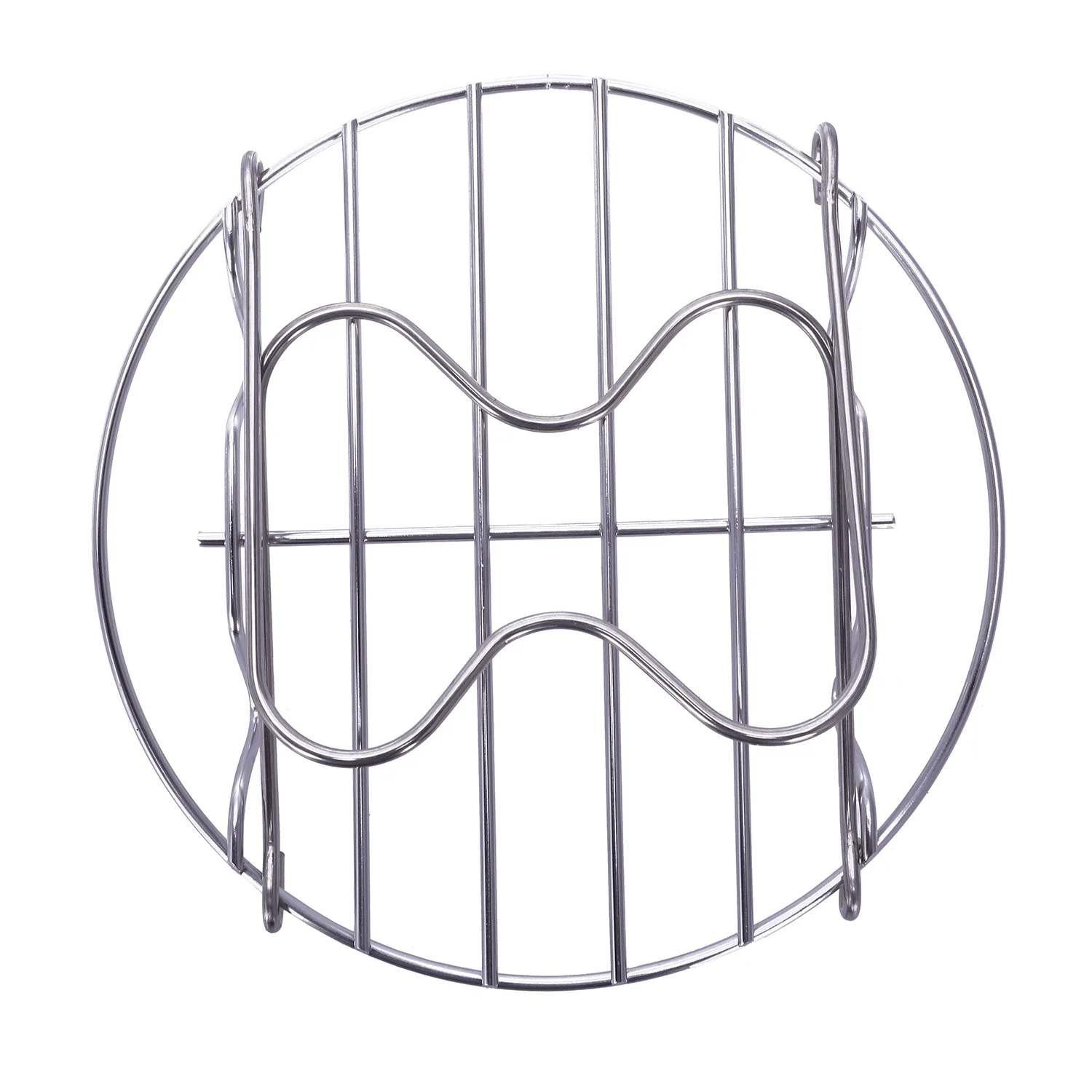 

Hot-Steamer Stand with Handles Is Compatible with Ready-To-Eat Pot Accessories 3 Qt 5 Quarts,Pressure Cooker Tripod Wire Steam