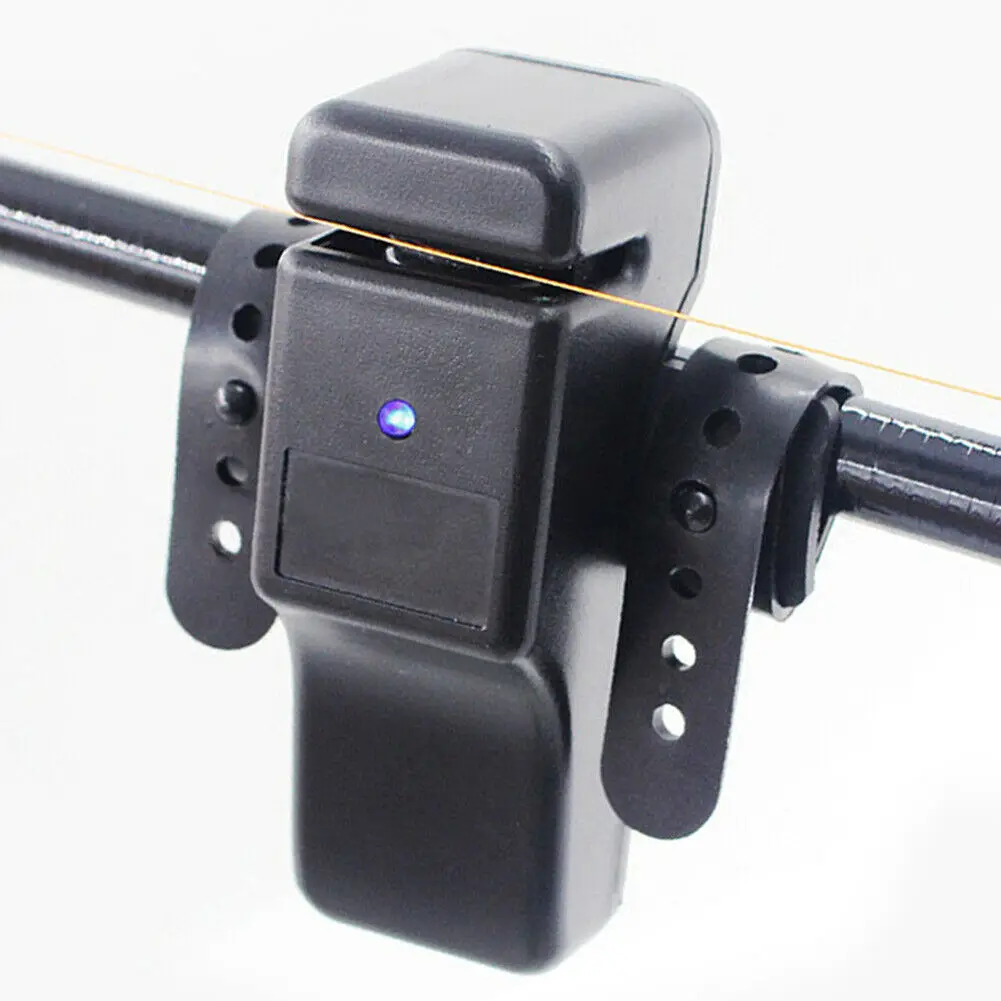 New Electronic LED Light Fish Bite Sound Fishing Alarm Rod Clip-On Indicator Bell Not included Batteries | Безопасность и защита
