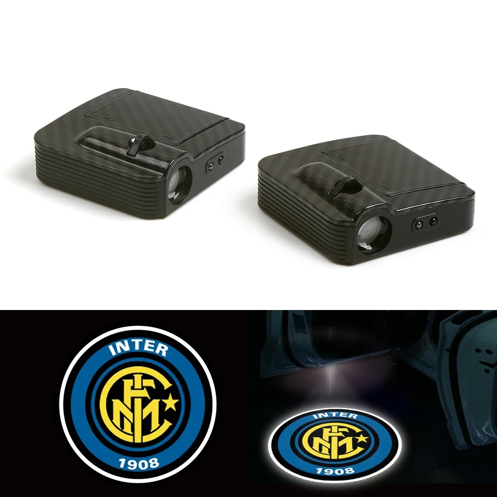 

Car Logo Door Ghost Shadow Laser Projector Inter 1908 Football Club LED Light