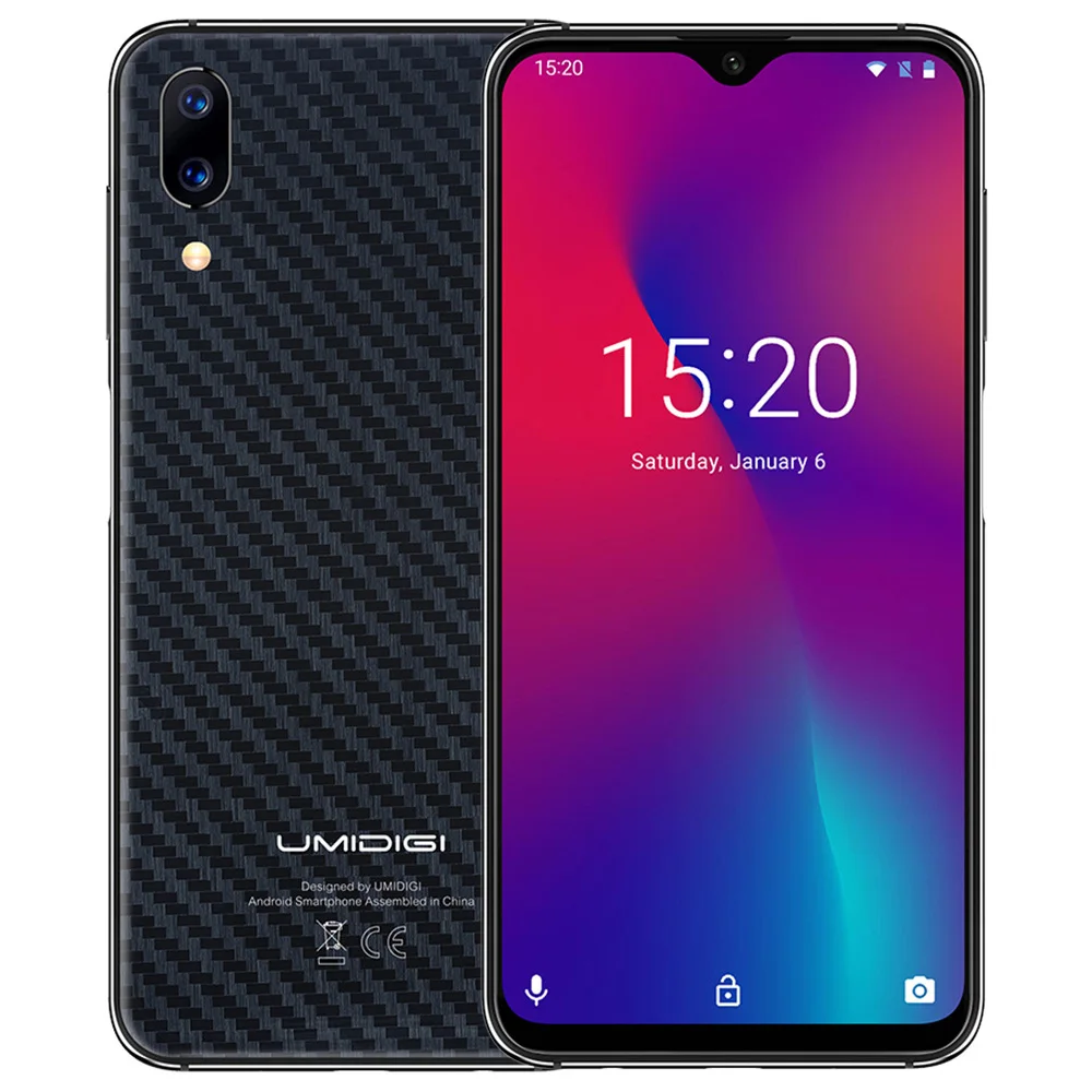 UMIDIGI One Max 4G смартфон 6 3 дюймов Android 8 1 MTK Helio P23 Octa Core 2 0 ГГц 4 Гб 128 16.0MP NFC 4150 мАч