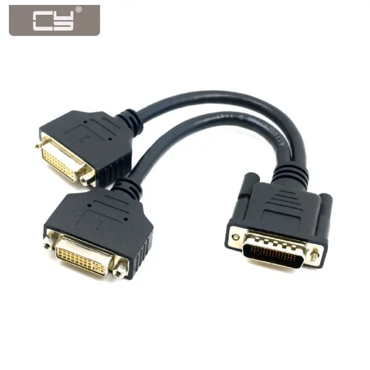 CY DMS-59 мужской двойной DVI 24 + 5 Женский разветвитель кабель-удлинитель для Графика