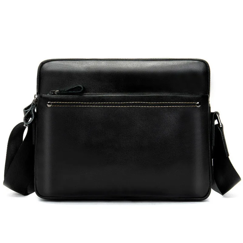 

Fashion Leather Men Shoulder Bag Genuine Leather Messenger Causal Crossbody Bags Male Small Bags For Men Bolsa Feminina