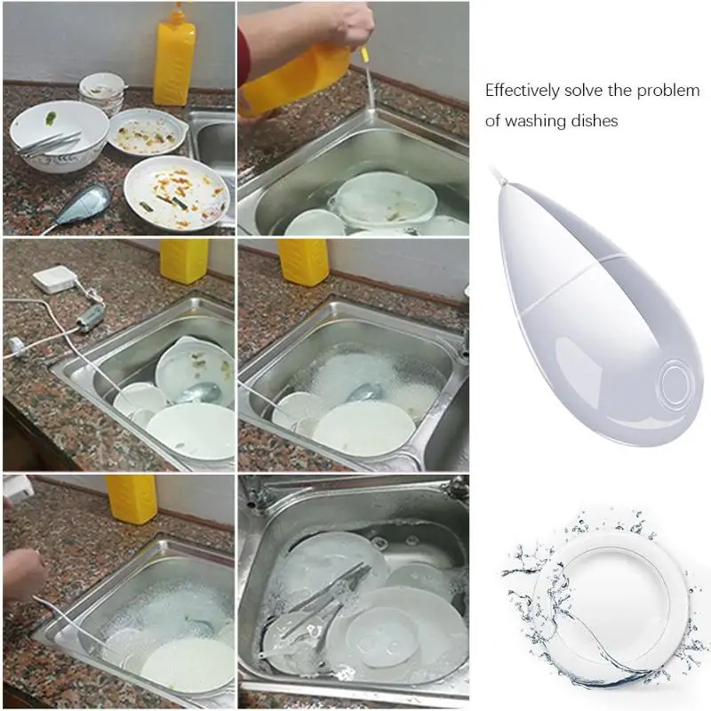 

Multi-function USB Mini Washing Machine Ultrasonic Washer Portable Cleaner Mini Dishwasher Glasses/Jewelry/Vegetable Washer New