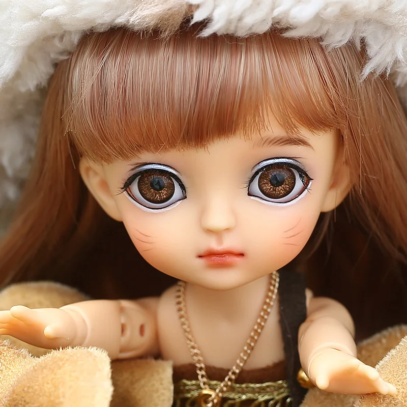 1/8 Lati желтый счастливый BJD SD полимерный корпус полный комплект модель для