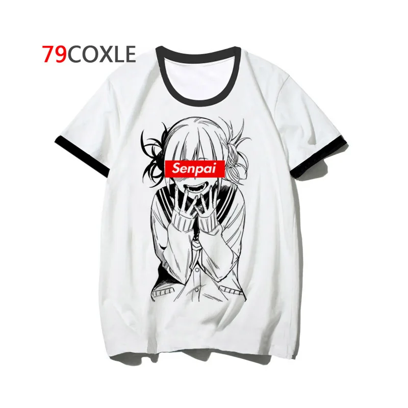 

ahegao senpai hentai t shirt tshirt men hop 2019 hip funny for harajuku school streetwear top clothing male t-shirt tee F7001
