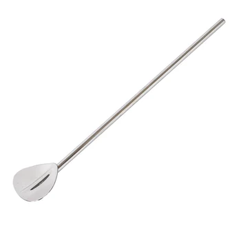 

8.4 inch Stainless Steel Hollow Circular Tube Straw Stirrer Spoon