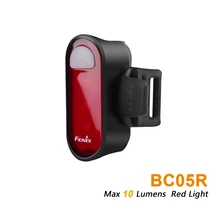 Fenix BC05R type-C перезаряжаемый велосипедный задний светильник Макс 10 люмен привлекательный красный светильник для безопасной езды ночью