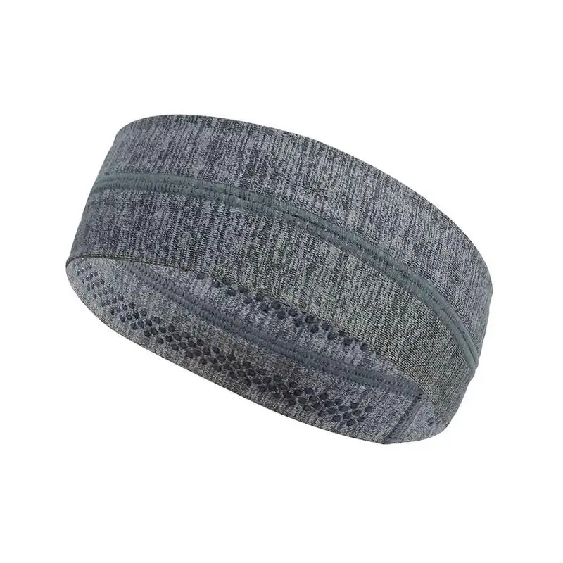

HEILSA Running sweat leader with performance elastic stretch headband moisturizing fabric wicking men and women professional