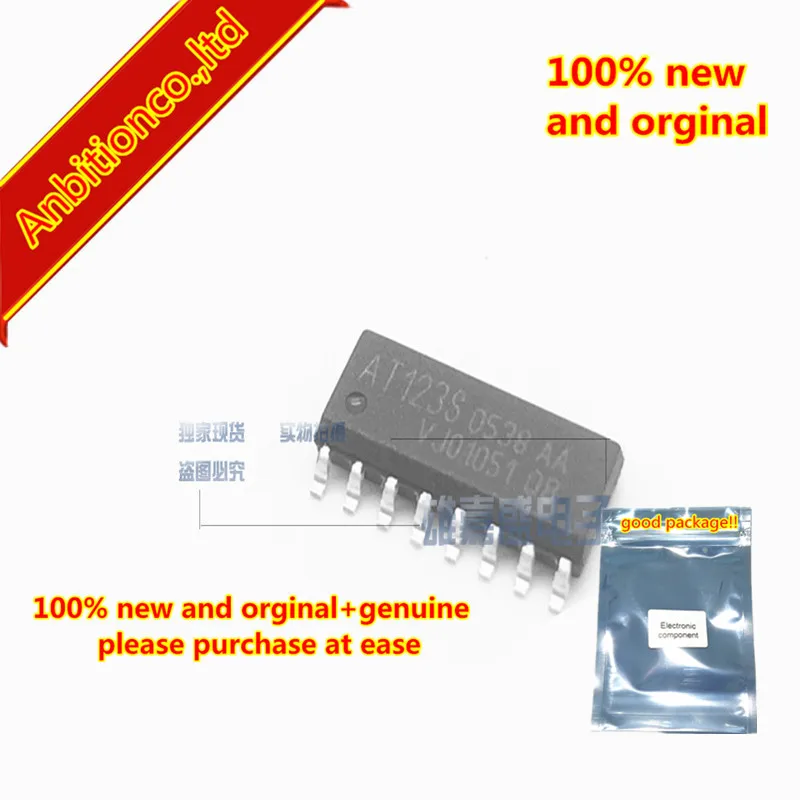 

10 шт. 100% новый и оригинальный AT123S SOP-16 [поддержка PCI диапазон часов от 25 МГц до 66 МГц] в наличии