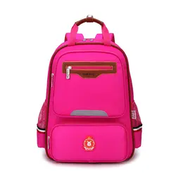 Новый школьные ранцы для мальчиков обувь для девочек детей рюкзаки учащихся начальной школы ортопедический рюкзак водонепроница школьный