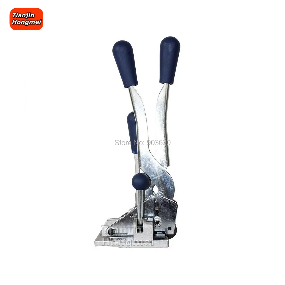 Hand held strapping tool Simple operation Manual Strapping Tool Tensioning & Sever & Seal carton packaging