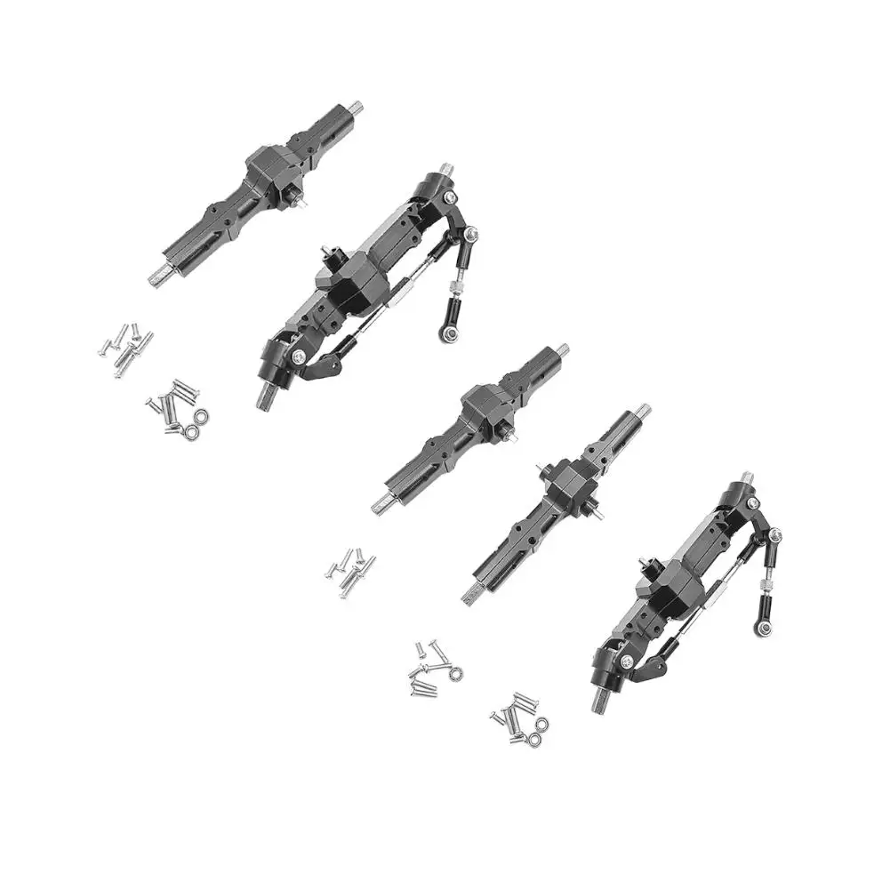 

WPL 1/16 Remote Control Car Six-Drive Truck Upgrade Accessories Metal Front Middle Rear Axle Assembly