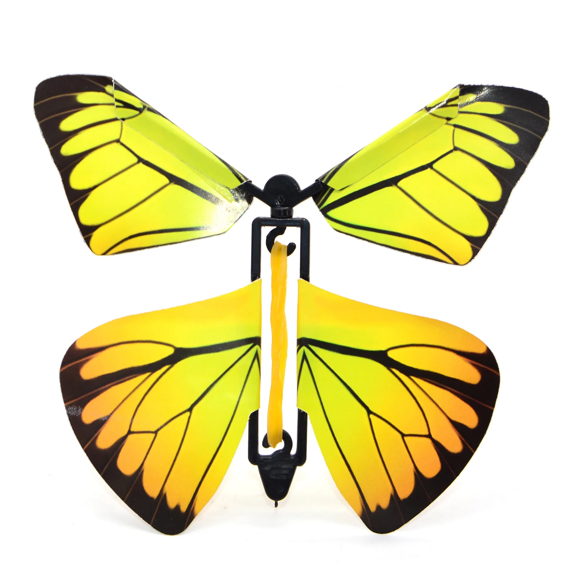 iWish 10x12cm Magic Butterfly Flying Science Technology Production For Children Hand-Made Toys DIY Popular Equipm Christmas Kids 2021 creative flying butterfly color magic paper butterfly novel magic butterfly children s magic props and kids outdoor toys