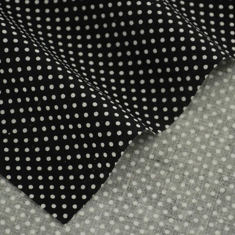 1 Piece Printed Art Work White Dot Design Fat Quarter Garment Patchwork Cloth Tissue Crafts Dolls Desk Cotton Fabric CM | Дом и сад
