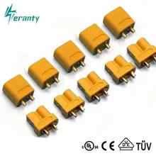 XT30 XT-30 штекер мужской женский пули Разъемы Вилки для RC Lipo батарея Квадрокоптер Мультикоптер для самолетов аксессуары Запчасти