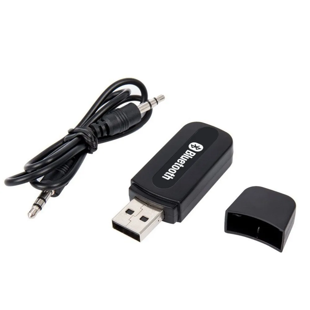 

USB Bluetooth Wireless Audio Receiver For Car Music Audio Bluetooth Receiver Adapter Aux 3.5mm For Headphone Reciever