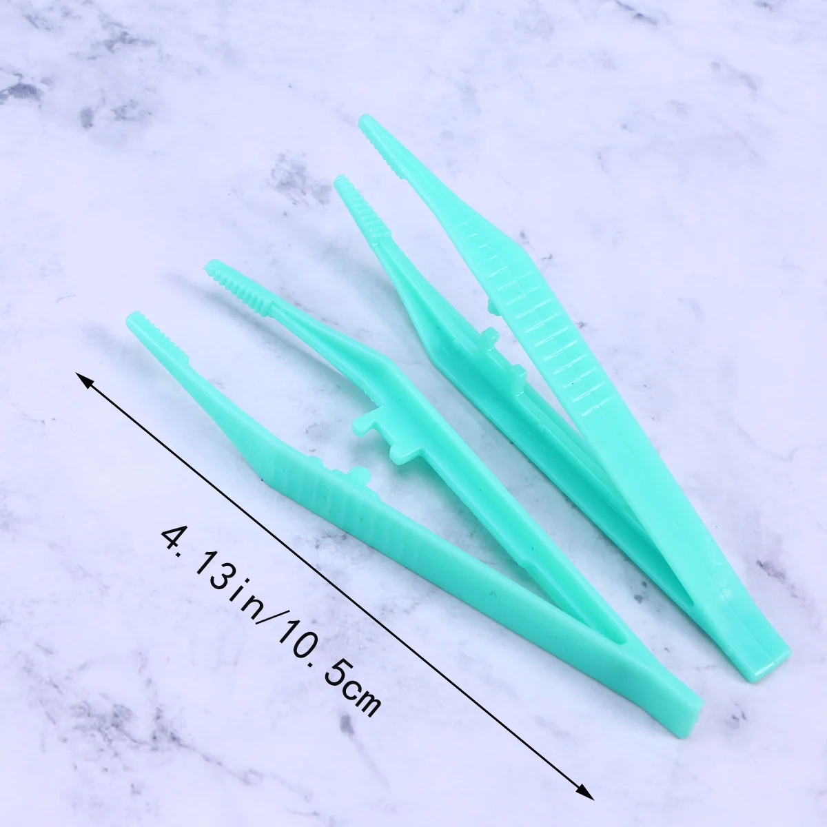 10 шт. 5 см Пластик Пинцет бусины одноразовое маленькое щипцы для поделки своими