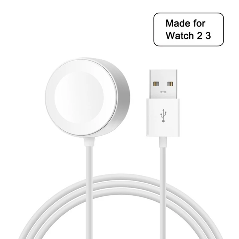 2018 Беспроводное зарядное устройство для iWatch Series 2 3 USB Магнитный зарядный кабель