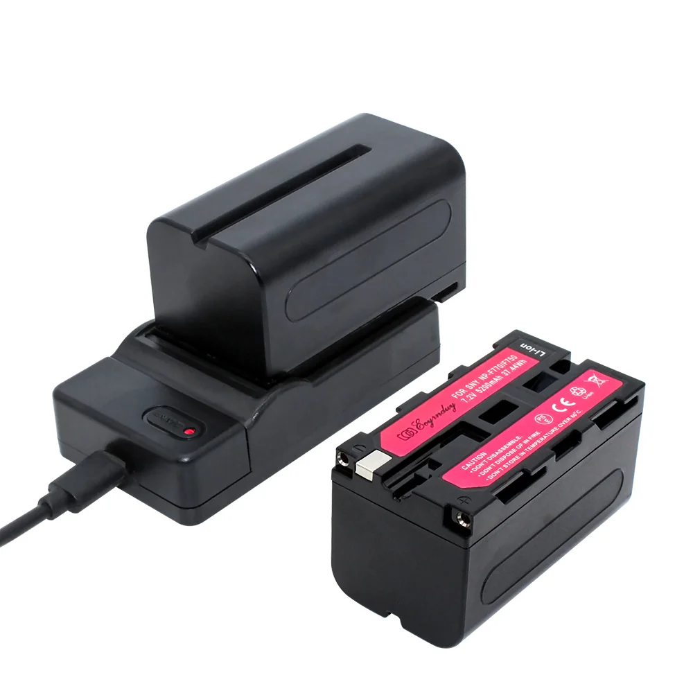 NP-F730 NP-F750 NP-F770 2pcs battery + 1pcs usb single charger for Sony video digital camcorder camera NP F750 | Электроника