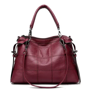 

2019 New Women Genuine Leather Handbags Bags Women Shoulder Bag Designer Leather Ladies Cacual Totes Crossbody Bags for Women