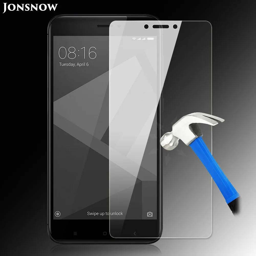 

Tempered Glass Film for Xiaomi Redmi 4X /Redmi 4X Pro/Redmi 4 X Screen Protector 5 inch 9H 2.5D Explosion-proof Front