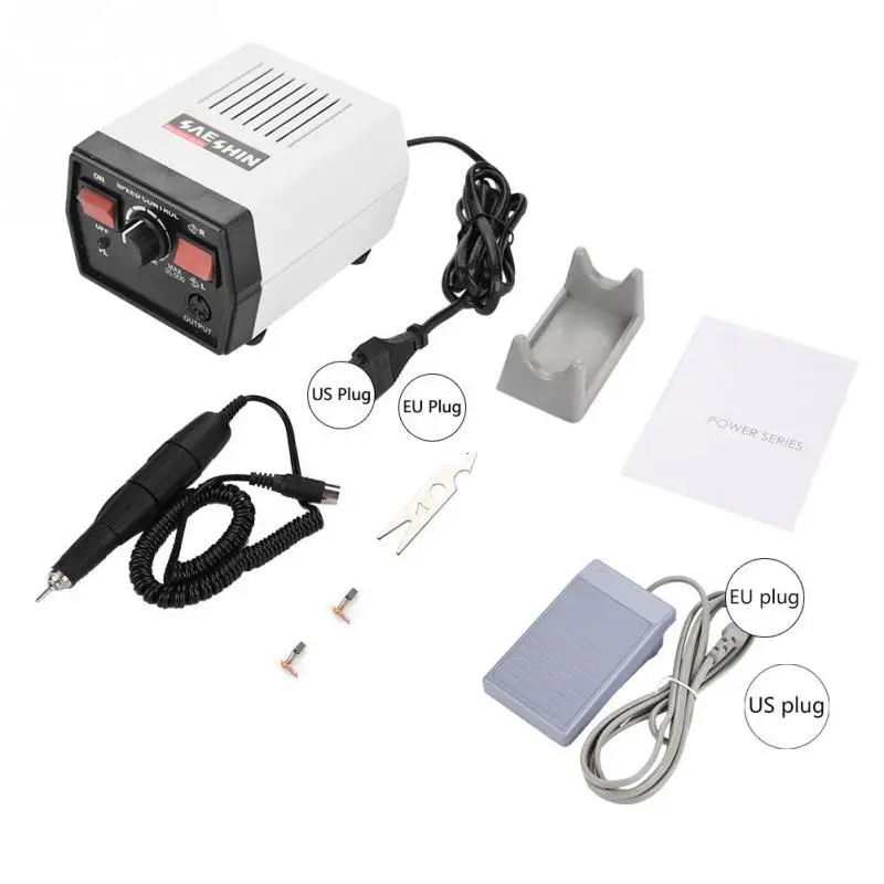 

35000rpm Electric Nail Drill for Polishing Grinding Carving Manicure and Pedicure Set Low Noise Stable Nail Drill Machine 5