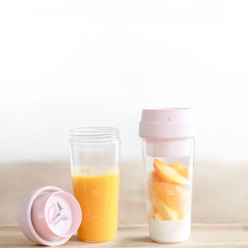 Buy Xiaomi Youpin 17PIN Star Firut Cup Portable Small Juicer 400ML Fruit Cup Magnetic charging 30 Seconds Of Quick Juice Suitable 2