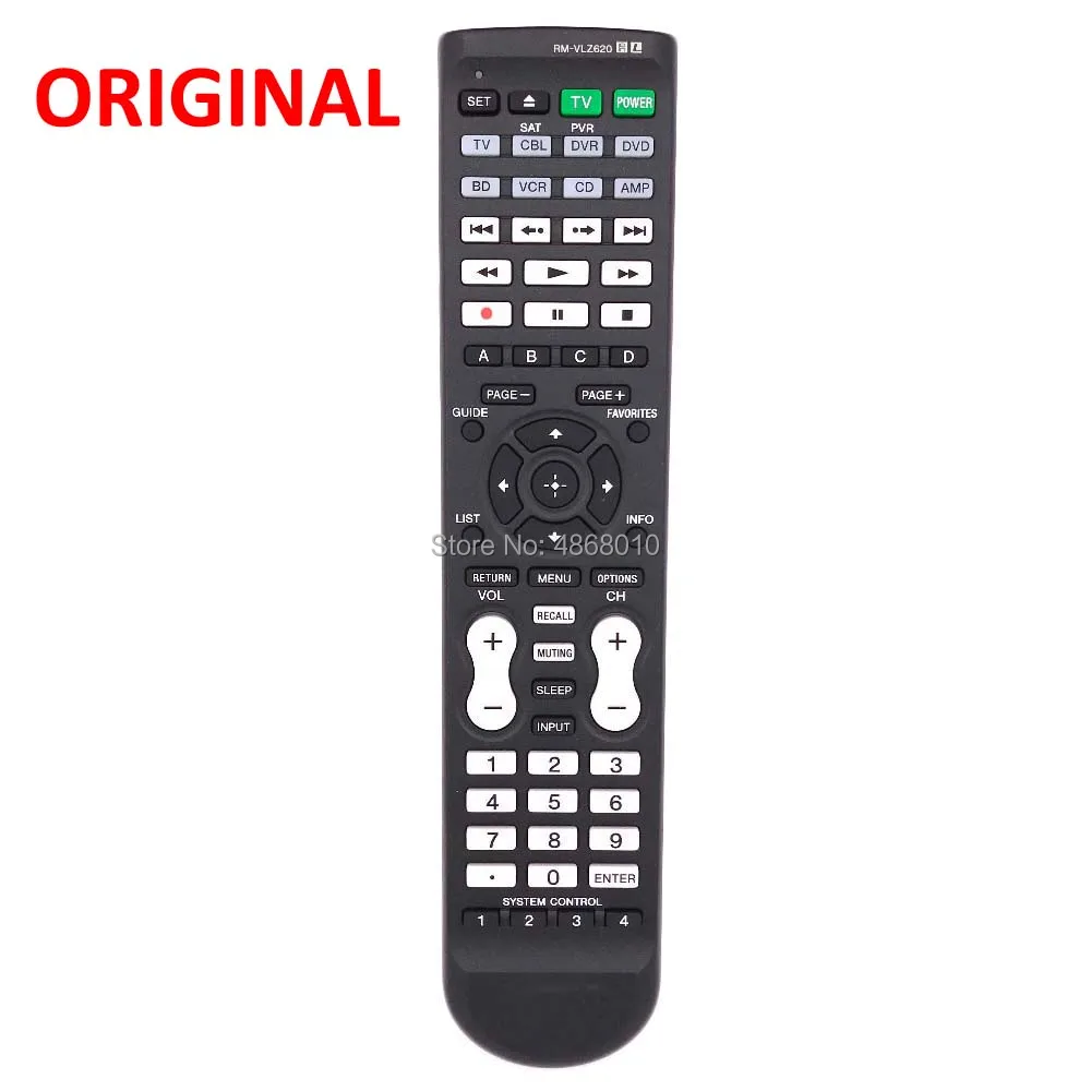 

New Original Remote Control Learning Remote Control RM-VLZ620 For SONY RMVLZ620 LED TV 8 device remote Controle Fernbedienung