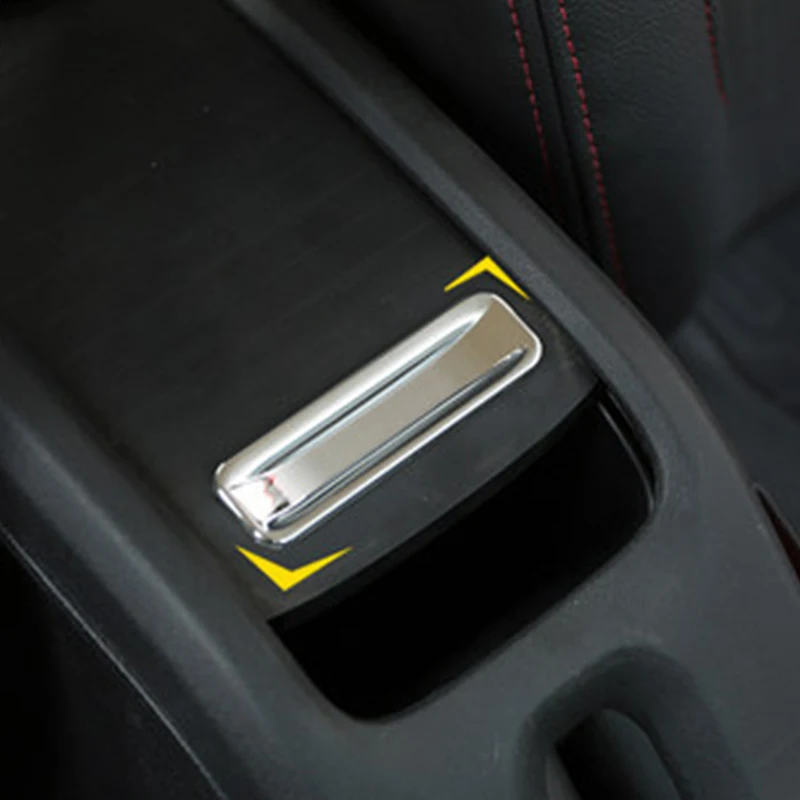 

My Good Car ABS Chrome Car Armrest Storage Box Decorative Panel Trim Sequin Sticker For Citroen C3-XR Car accessories