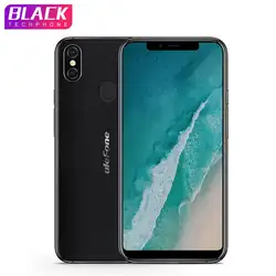 Ulefone X MT6763 Octa Core Android 8,1 4 Гб + 64 5,85 "HD смартфон 16MP двойная задняя Cam уход за кожей лица ID 3300 мАч беспроводной зарядки телефона